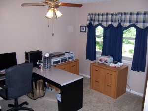 Bedroom 2 - Currently an Office