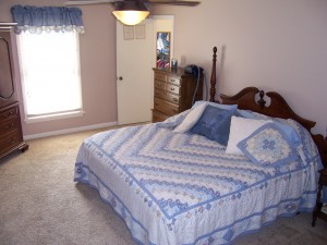 Master Bedroom with Walk-in Closet