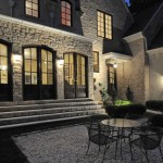 Front Courtyard Evening Front Courtyard Evening